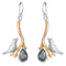 Love Bird Earrings in various gemstones