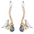 Love Bird Earrings in various gemstones
