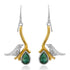 Love Bird Earrings in various gemstones