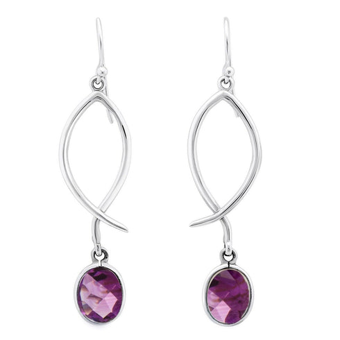 Lupin Earrings in various gemstones