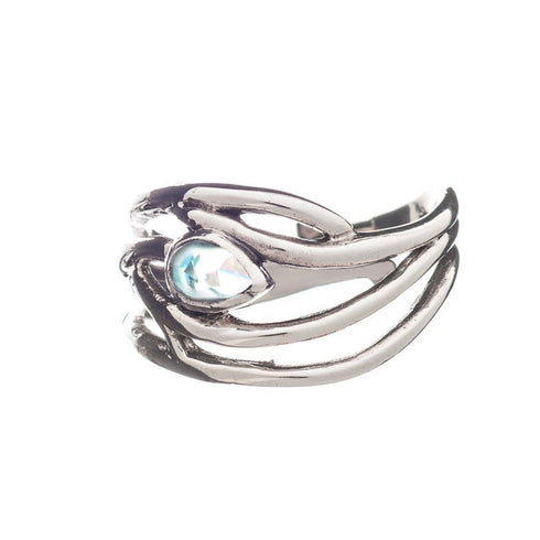 Peacock Ring in various gemstones