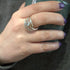 Peacock Ring in various gemstones