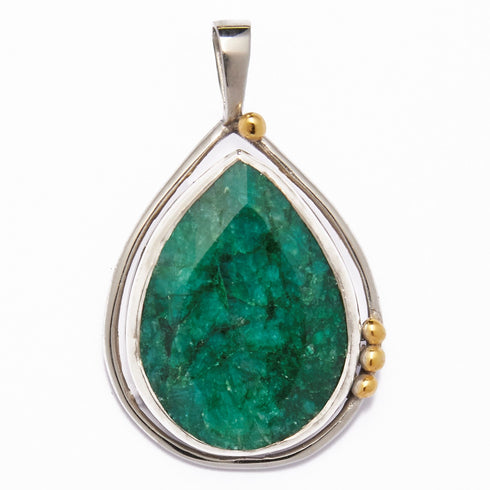 Poppy Pendant Large in various gemstones
