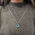 Poppy Pendant Small in various gemstones