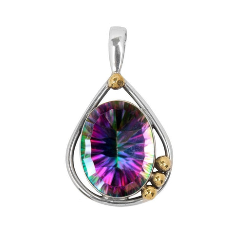 Poppy Pendant Small in various gemstones
