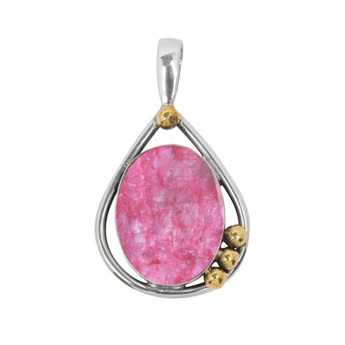 Poppy Pendant Small in various gemstones