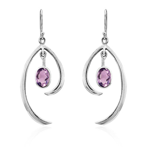 Primrose Earrings in various gemstones