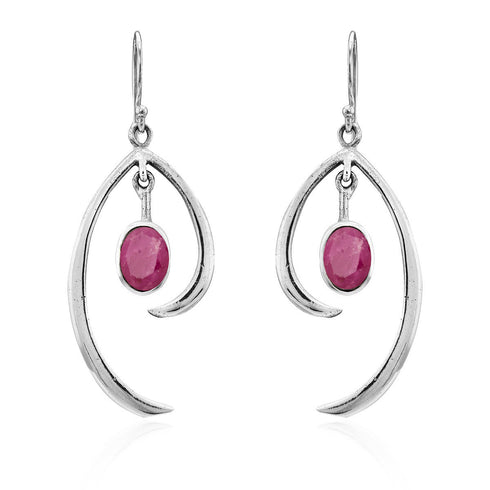 Primrose Earrings in various gemstones