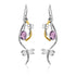 Ripple Earrings in various gemstones