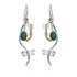 Ripple Earrings in various gemstones