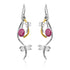 Ripple Earrings in various gemstones