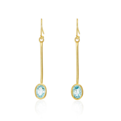 Sequola Earrings in various gemstones