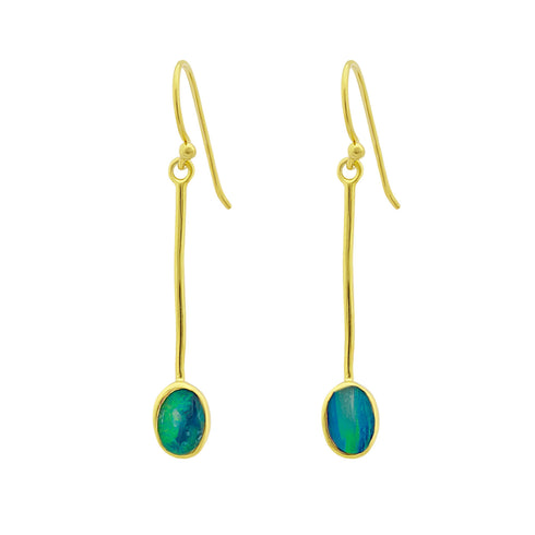 Sequola Earrings in various gemstones