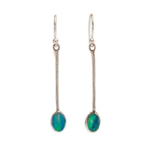 Sequola Earrings in various gemstones