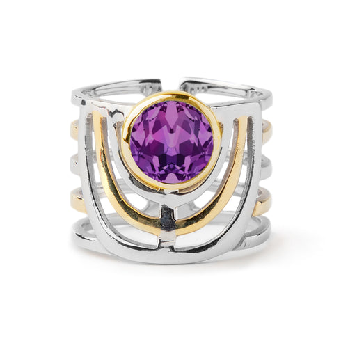 Solar Ring in various gemstones