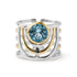 Solar Ring in various gemstones