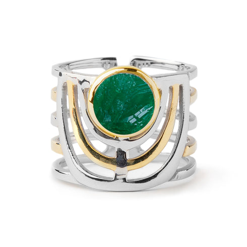 Solar Ring in various gemstones