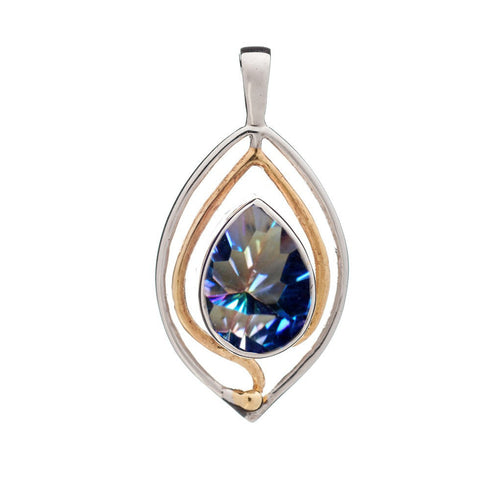 Tulip Pendant in various gemstones