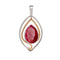 Tulip Pendant in various gemstones