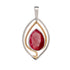 Tulip Pendant in various gemstones