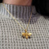 Wildlife Pendant - Large Bee With Chain