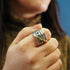 Hidden Gems Ring in Silver & Gold