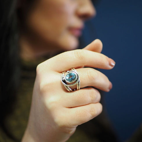 Jasmine Ring in various gemstones