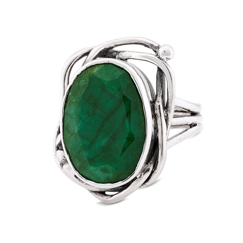 Whirlpool Ring in various gemstones