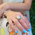 Whirlpool Ring in various gemstones
