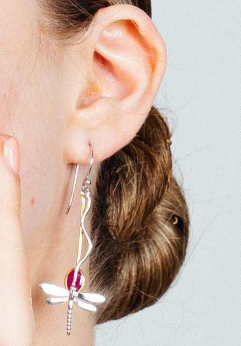 Willow Earrings in Various Gemstones