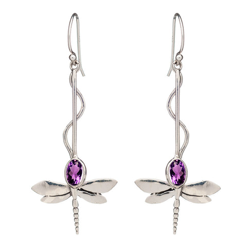 Willow Earrings in Various Gemstones