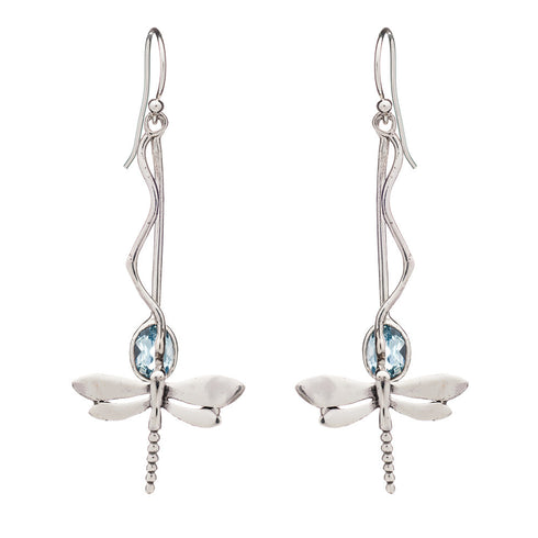 Willow Earrings in Various Gemstones