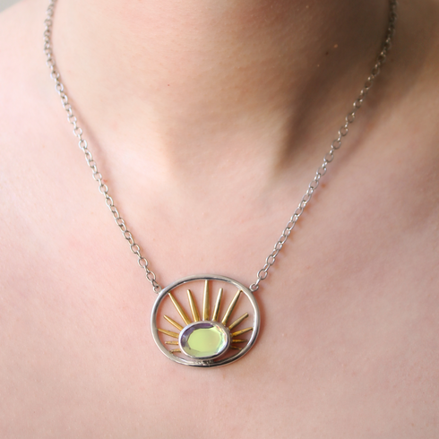 Goddess Necklace Small in various gemstones