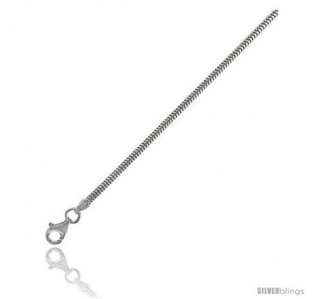 Silver Snake Chain 2mm 18"